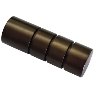 GARDINIA Vorhangstange Andra 1-läufig Ø 19 mm 240 cm Bronze