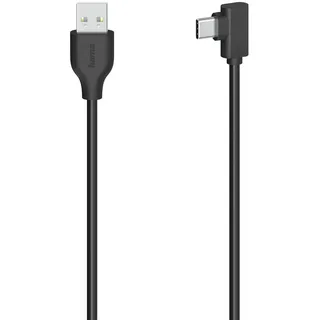 Hama USB-C auf USB-A 0,75 m Schwarz