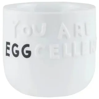 räder Eierbecher You Are EGGcellent Weiss