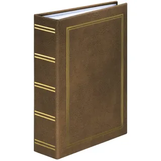 Hama London braun, 100 Blätter 9 x 13 Gehäusebindung, (00007171)