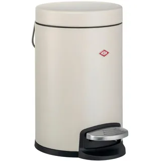 WESCO Kosmetikeimer Bathboy, Tretabfallsammler mit Dämpfer, 3 Liter beige