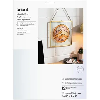Cricut bedruckbares Vinyl A4 12 Blatt)