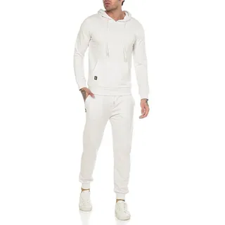 RedBridge Jogginganzug für Herren – Ideal für Freizeit und Sport (Set, 2-tlg) weiß XL