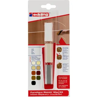 edding Möbel-Reparaturwachs-Set Weiß