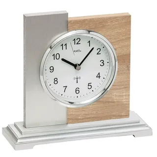 AMS Funktischuhr eckig modern 5149 5150 5151 beige