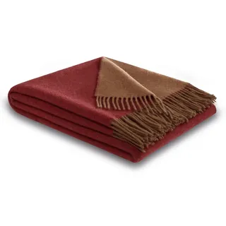 Biederlack Kuscheldecke 150 x 200 cm Rot