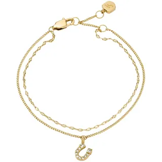 Fossil Sutton Armband Edelstahl gold JF04907710 Größe 18