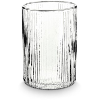 vtwonen Glasvase Glass 13x19cm Vasen Grau
