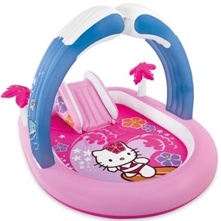 Intex Kinder Swimming Pool und Planschbecken mit Wasserspielfunktion "Hello Kitty",,