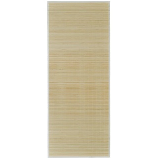vidaXL Bambusteppich Teppich Matte Läufer Vorleger Küchenteppich Bambusmatte