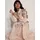 Hemdblusenkleid Geblümt Rosa 34