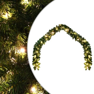 Ankonbej Weihnachtsgirlande mit LED-Leuchten 5 m