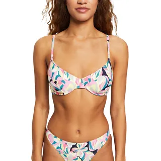 ESPRIT Damen Carilo Beach Rcs Uw.bra Bikini, Navy, 36 / D - 36 / D