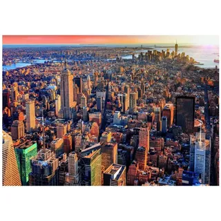 CLEMENTONI High Quality Collection: Puzzle - Sonnenuntergang über New York - 1000 Teile