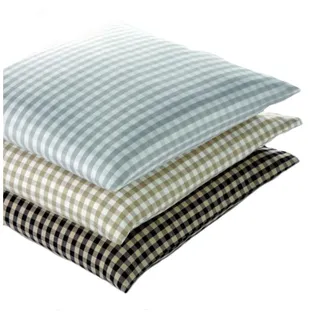 Schlitzer Leinen-Industrie Driessen GmbH & Co. KG Bettwäsche Driessen Leinen Traumflachs Caro Bettwäsche kariert, Leinen, mit Knopfleiste beige