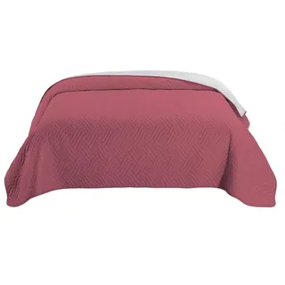 Wometo Tagesdecke 170 x 210 cm Rosa