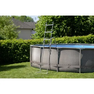Summer Waves Active Frame Pool rund 457 x 106 cm braun
