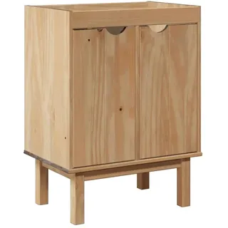 vidaXL Waschbeckenunterschrank OTTA 40 x 80 cm Braun