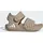 ADILETTE KIDS SANDALE Khaki/Weiß 19