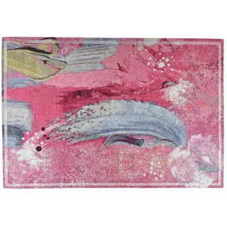 Gino Falcone Teppich  Cosima , rosa/pink , Baumwolle , Maße (cm): B: 160 H: 0,3
