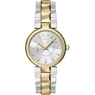 Armani Exchange Bicolor Edelstahl 34 mm AX4406