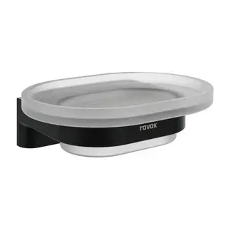 Ravak Seifenschale Chrome II schwarz X07P1375