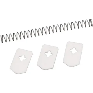 Leifheit Ersatzteil-Set 37202, 3 Abstreifgummis und Feder