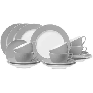 Ritzenhoff & Breker Doppio Kaffeeservice 18-tlg. grau