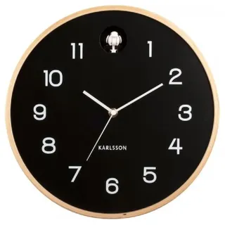 Karlsson Natural Cuckoo 31,5 cm 31.50 schwarz/weiß