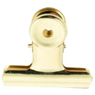 Rico Design Klemmbrettklammern 50 mm, Gold