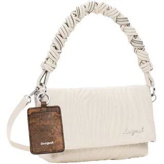 DESIGUAL Helium Trokel Schultertasche Synthetik Beige