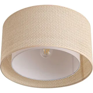 LINDBY Soula 1 E27 rund beige