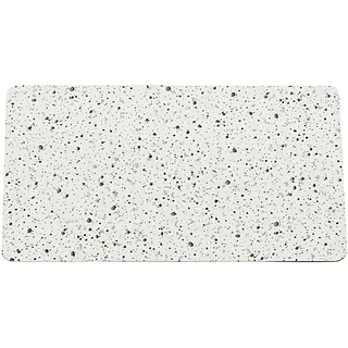 Ricolor Frühstücksbrettchen Melamin 6-tlg. 23,5 x 14,5 cm Schwarz/Weiß