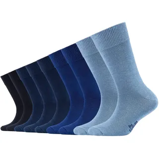 s.Oliver Socken 9 Paare Blau 27-30