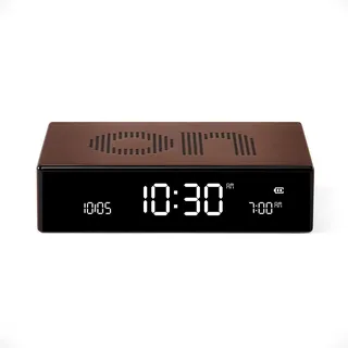 Lexon FLIP Premium LCD-Wecker (Bronze)