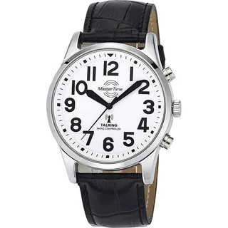 Master Time Sprechende Funk Leder 43 mm MTGA-10690-60L