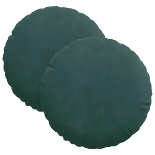 vidaXL Sitzkissen 30 x 13 cm Dunkelgrün