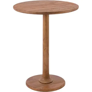 CLP Beistelltisch Farragut, massiver Holztisch aus Mindi-Holz, handgefertigter Couchtisch für Wohnzimmer und Esszimmer