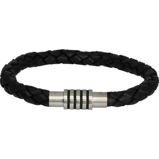 Amello Armband Edelstahl schwarz AMA475S20 Größe 20,5 cm