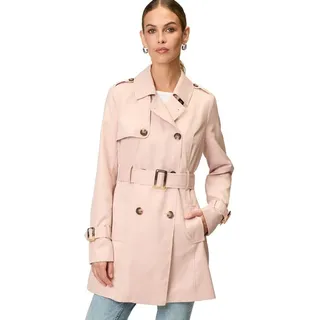 Zero Trenchcoat mit Bindegürtel Rose Parfait,38 | 38