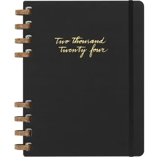 MOLESKINE Terminkalender Moleskine 12 Monats Life Kalender mit Spiralbindung 2024, XL 19X25,...