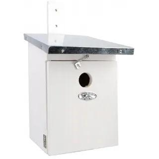 Esschert Design NK40W Kohlmeisen Nistkasten, wei