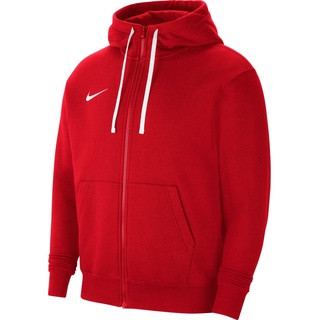 Nike Herren M Nk Flc Park20 Fz hættetrøje Sweatshirt, University Red/White/White, L EU