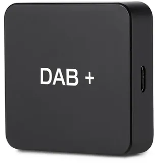 DAB+ Digital Audio Rundfunk Box Receiver Adapter Adapter mit Antenne für Android 5.1 oder höher Autoradio Digital FM Antennen-Tuner USB Übertragung