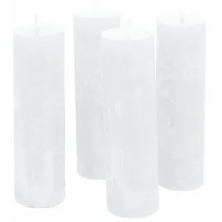 Mirabeau Stumpenkerze Kerze 4er Set Muriel creme (4er Set, 4er Set), none gelb