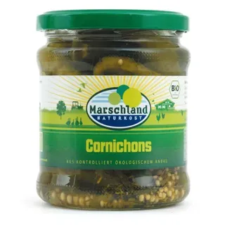 Marschland Cornichons bio 330g