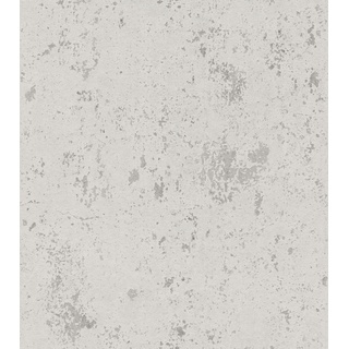 Rasch Tapeten 541151 aus der Kollektion #ROCKNROLLE – Vliestapete in Hellgrau im Beton-Design – 10,05m x 53cm (L x B)