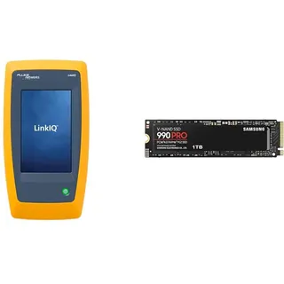 FLUKE networks Kabel- und Netzwerktester LIQ-100 & Samsung 990 PRO NVMe M.2 SSD
