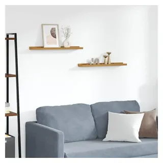 vidaXL Wandregal 60 x 9 x 3 cm Beige