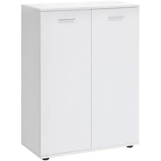 Wohnling Kommode 71 x 104 x 35 cm Weiß